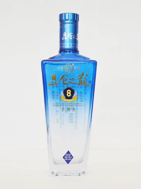 昆仑青稞酒玻璃瓶