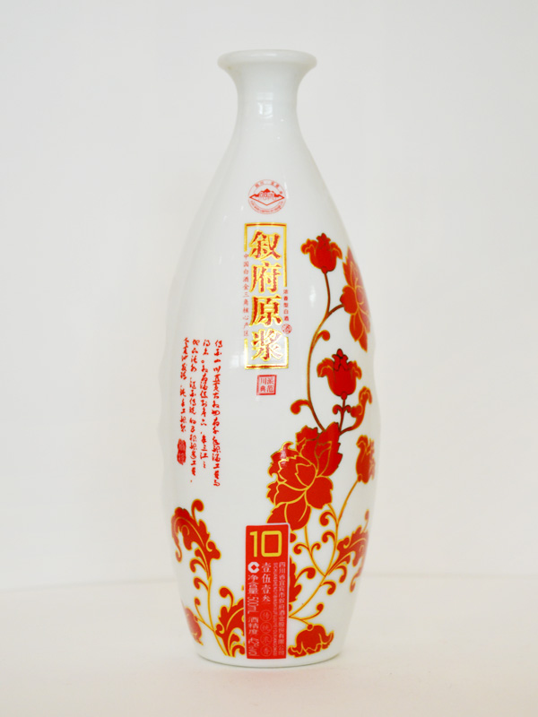 叙永原浆红花酒瓶
