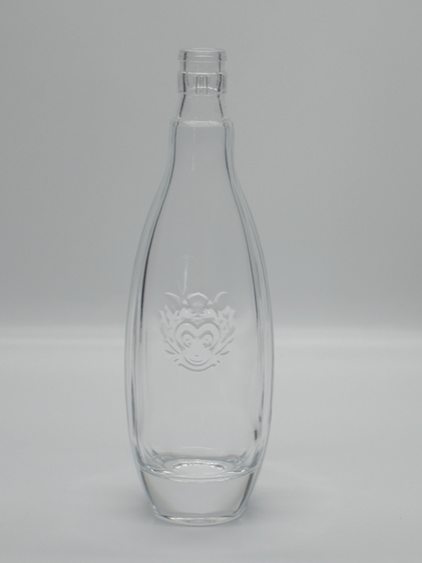 晶白玻璃酒瓶