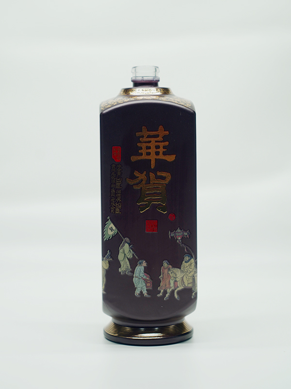 仿陶玻璃酒瓶