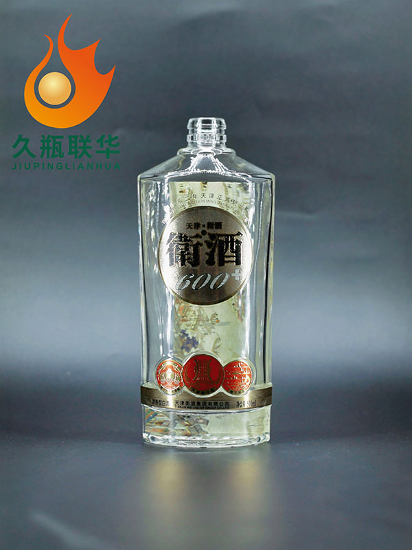 晶白料酒瓶