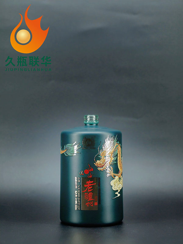 老泸州仿陶玻璃瓶