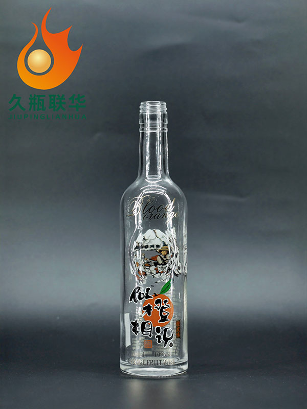 似橙相识晶白料酒瓶