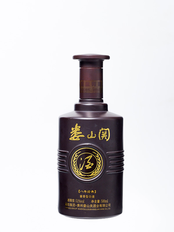 娄山关仿陶玻璃瓶