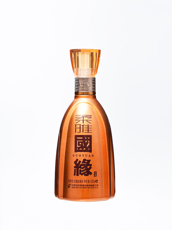 国缘仿陶玻璃瓶