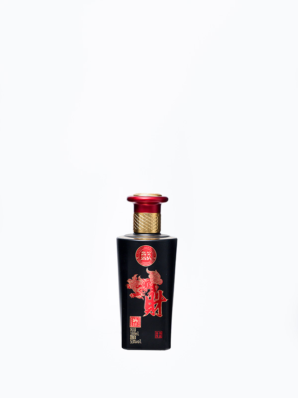笑纳酱酒仿陶玻璃瓶