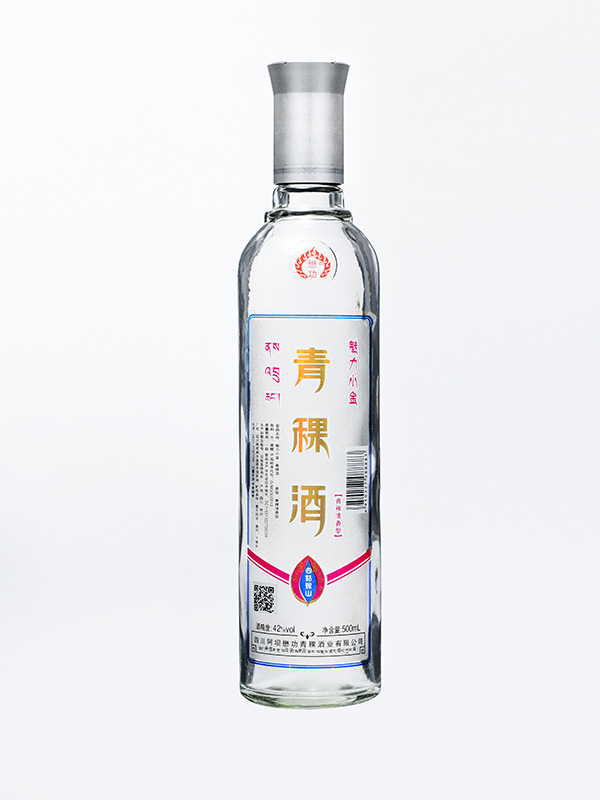 青稞酒晶白料酒瓶