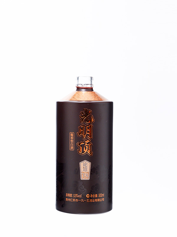 光明顶仿陶玻璃瓶