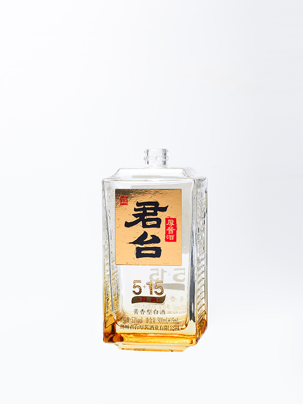 君台晶白料酒瓶