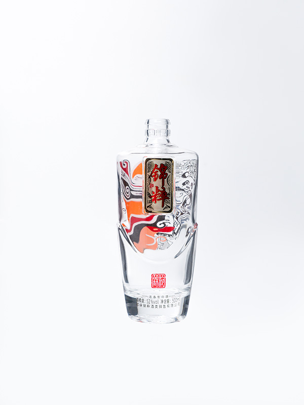 锦粹晶白料酒瓶