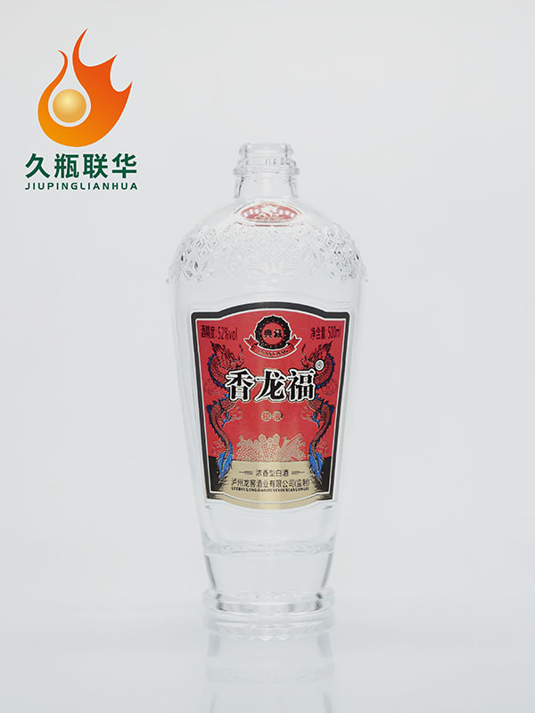 香龙福晶白料酒瓶