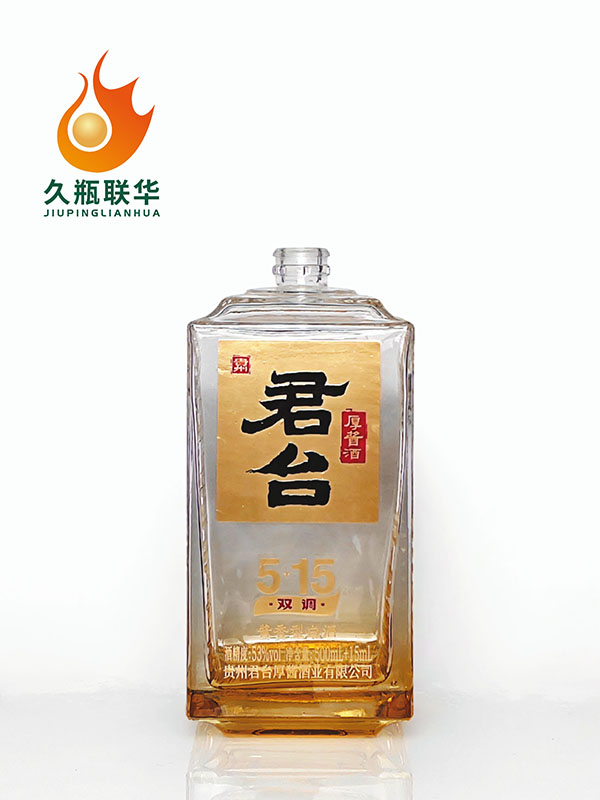 君台晶白料酒瓶